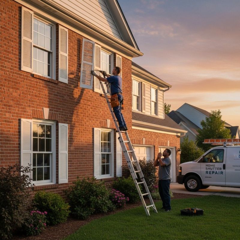 Shutter Reattachment in Littleton, CO